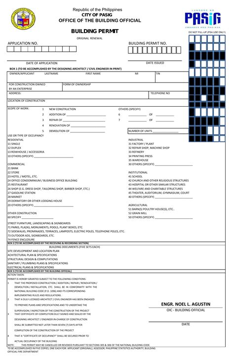 mayor's permit pasig|Downloadable Forms .